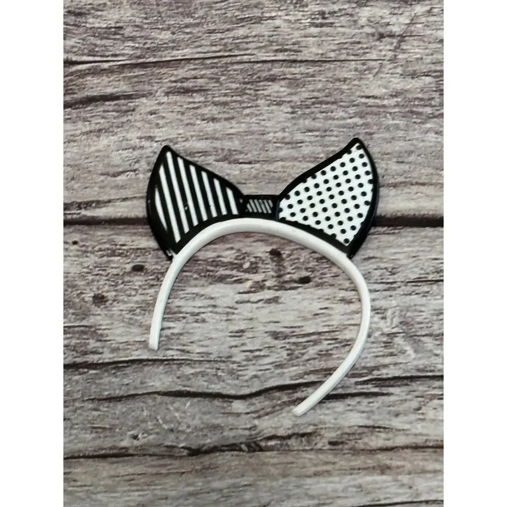 LOL OMG Starlette Accessory Double Sided Headband Black White & Red Black